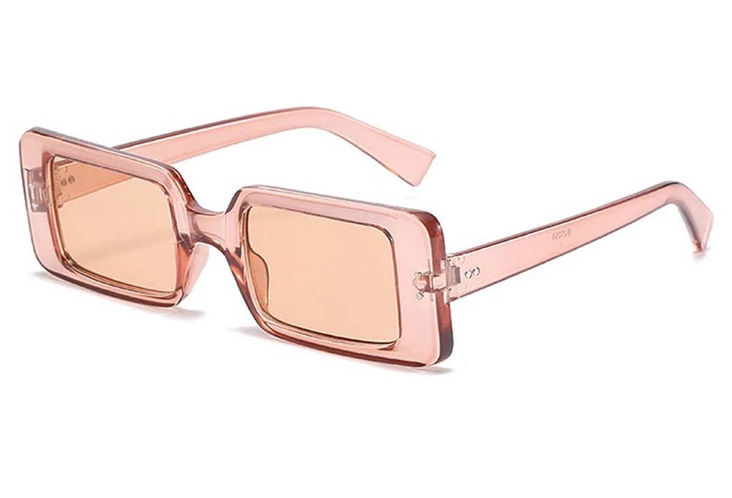 Garnet | Classic Rectangle Acetate Sunglasses