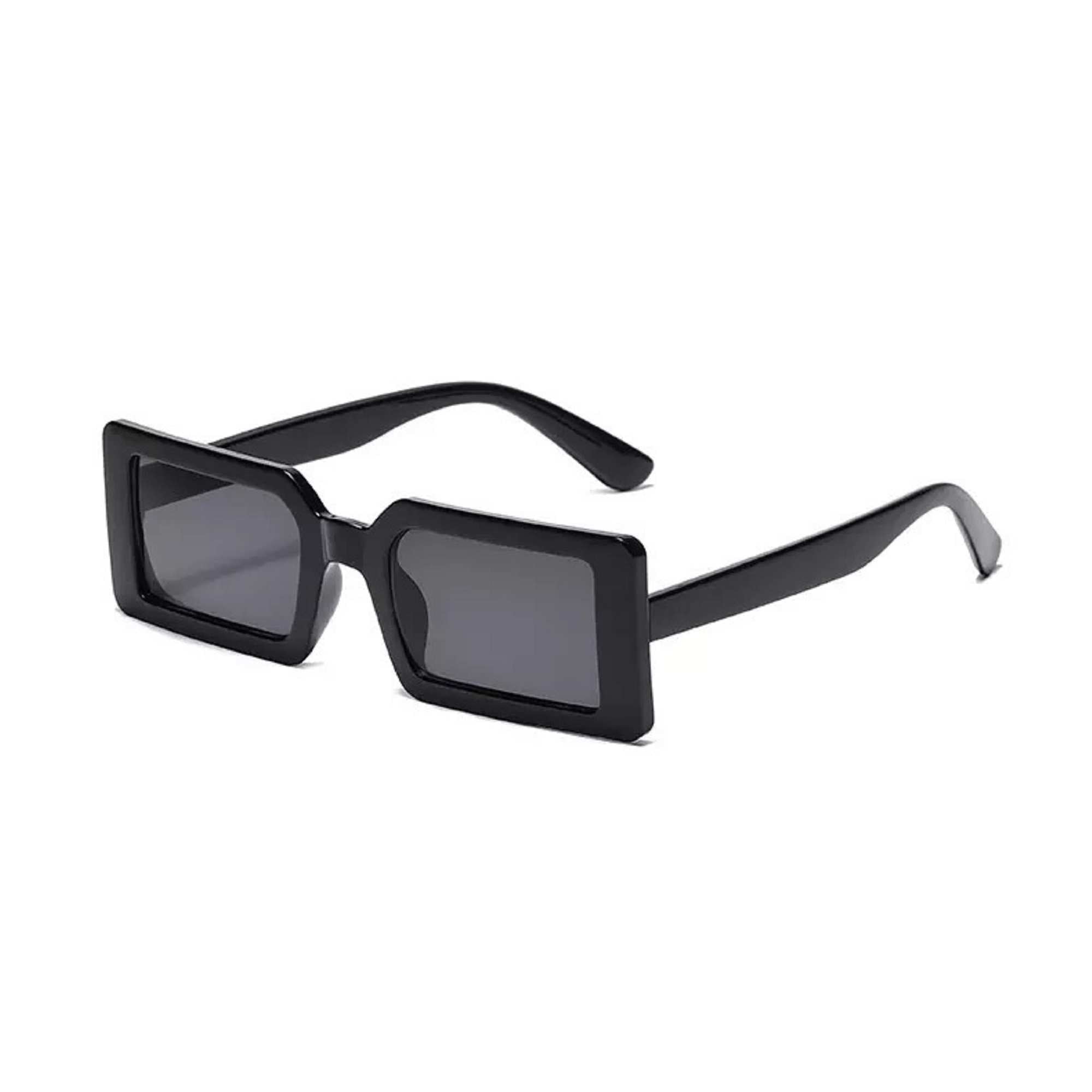 Sienna Glow | Classic Rectangle Acetate Sunglasses