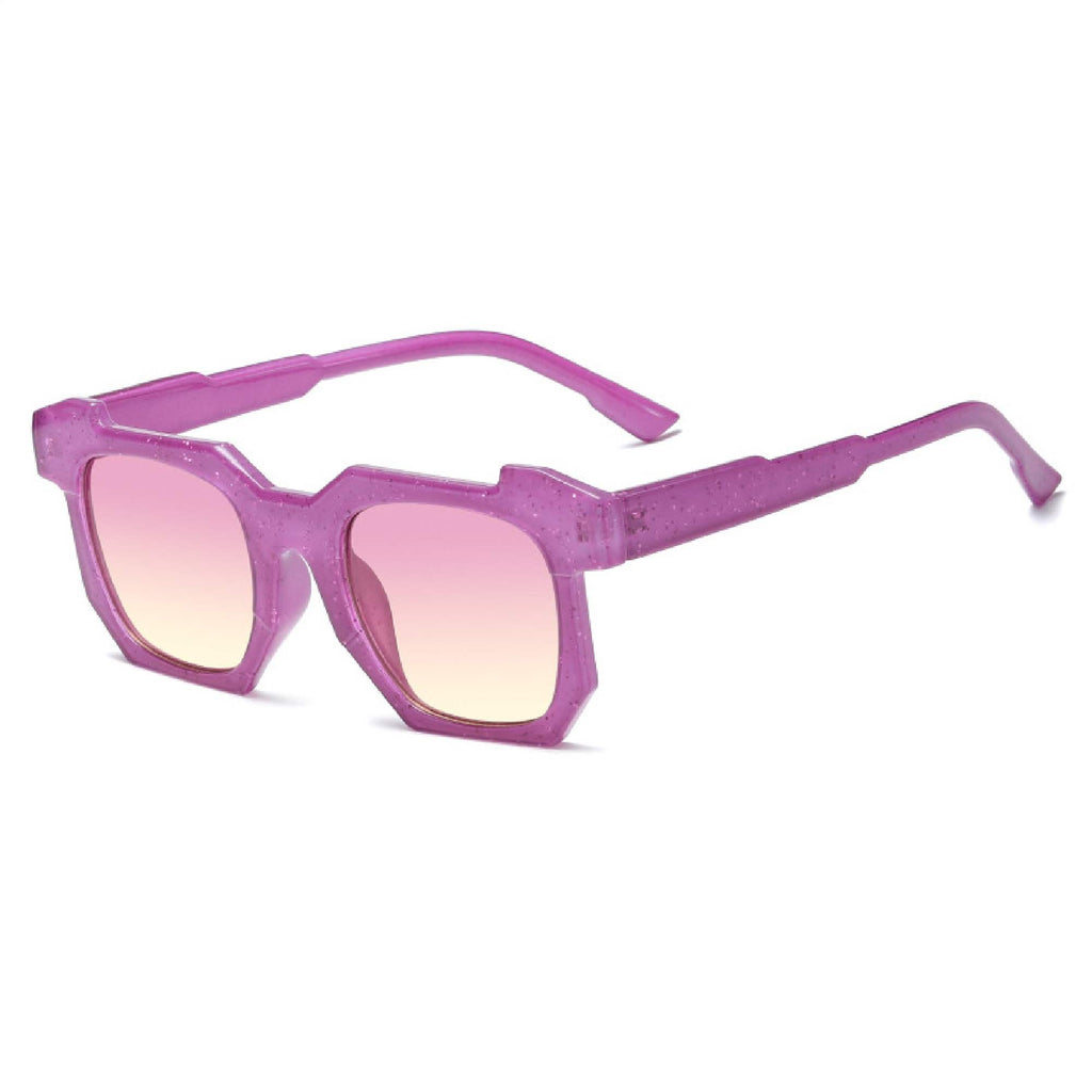 SoHo | Fashion Hexagonal Acetate Sunglasses
