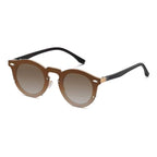 Halo | Adjustable Tint Round Metal Sunglasses