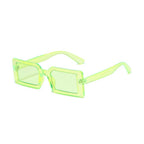 Sienna Glow | Classic Rectangle Acetate Sunglasses