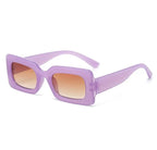 Flint | Fashion Rectangle Acetate Sunglasses