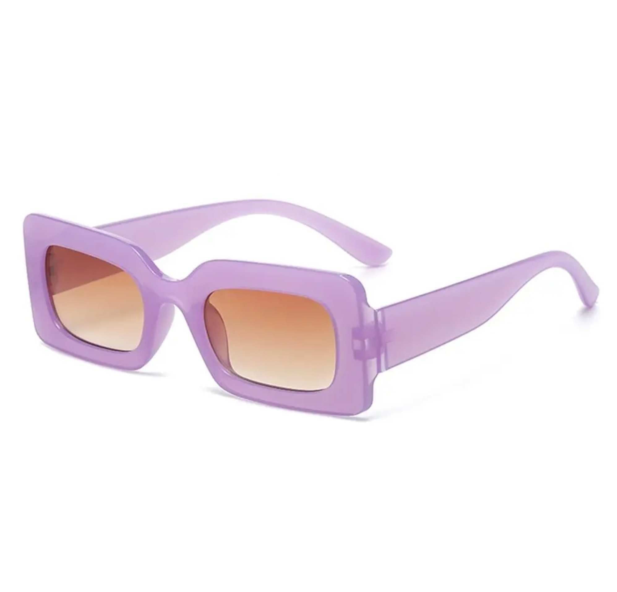 Flint | Fashion Rectangle Acetate Sunglasses