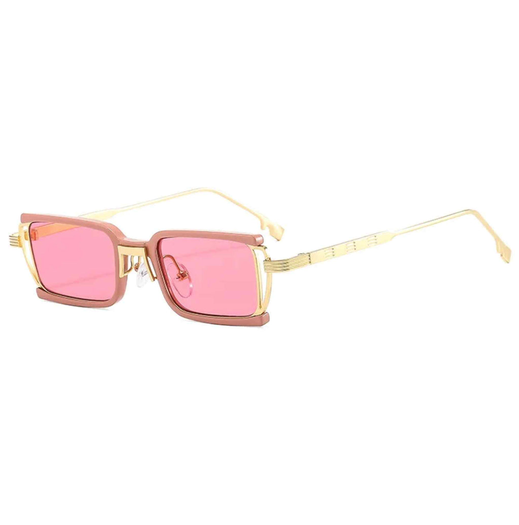 The Outlier | Retro Vintage Rectangle Metal Sunglasses