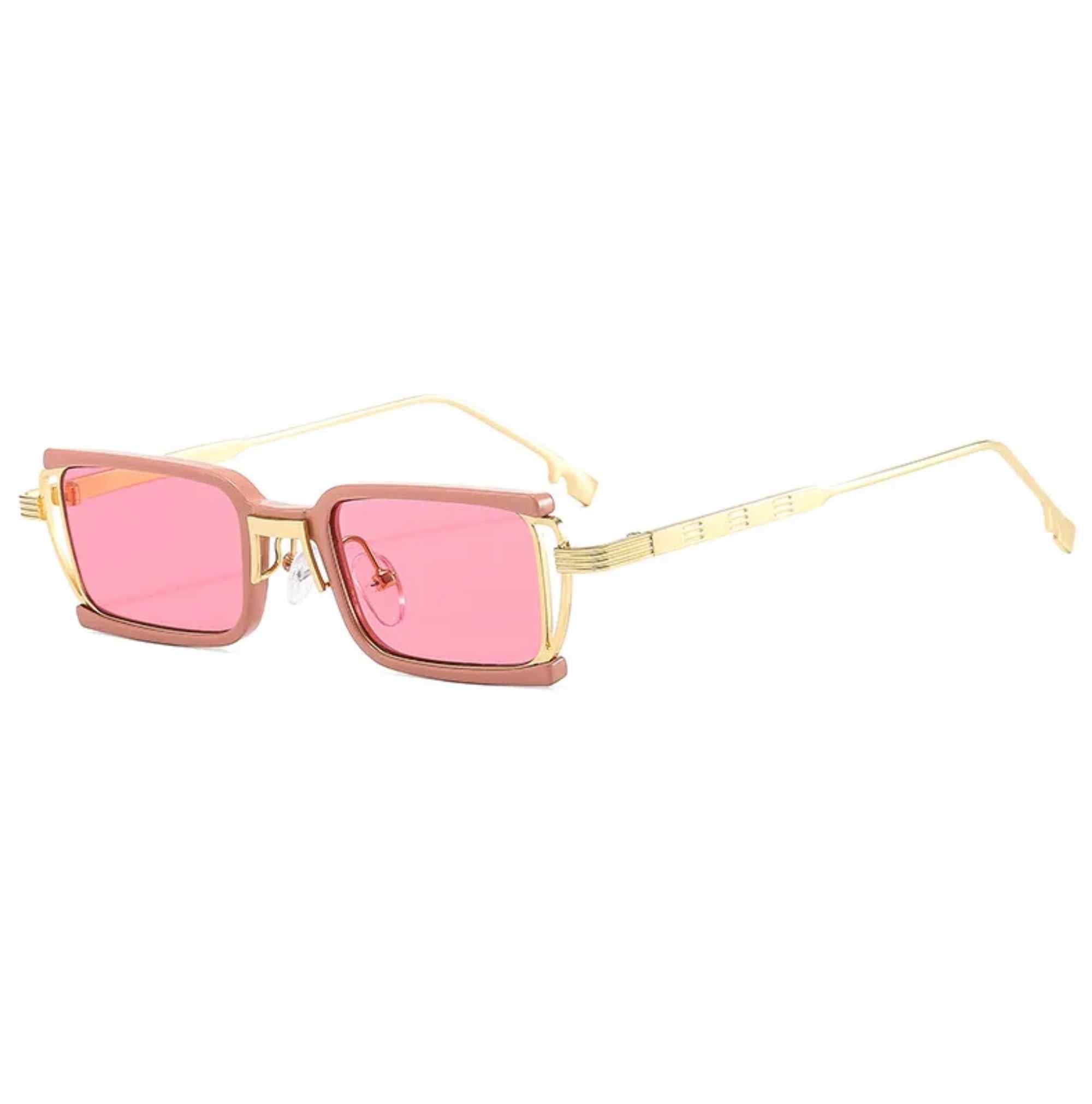 The Outlier | Retro Vintage Rectangle Metal Sunglasses