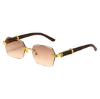 Cobalt | Classic Rectangle Acetate Sunglasses