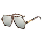 The Architect | Retro Vintage Hexagonal Acetate Sunglasses