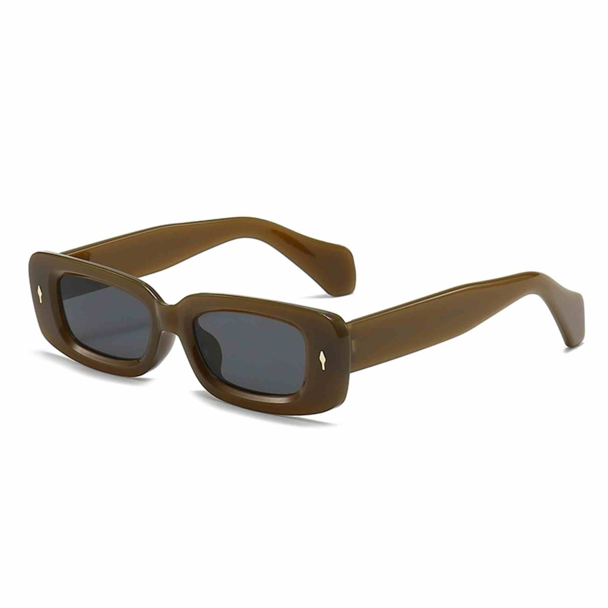 Cadence | Classic Rectangle Acetate Sunglasses