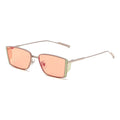 The Visionary | Classic Rectangle Metal Sunglasses