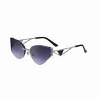 The Vanguard II | Classic Cat-Eye Metal Sunglasses