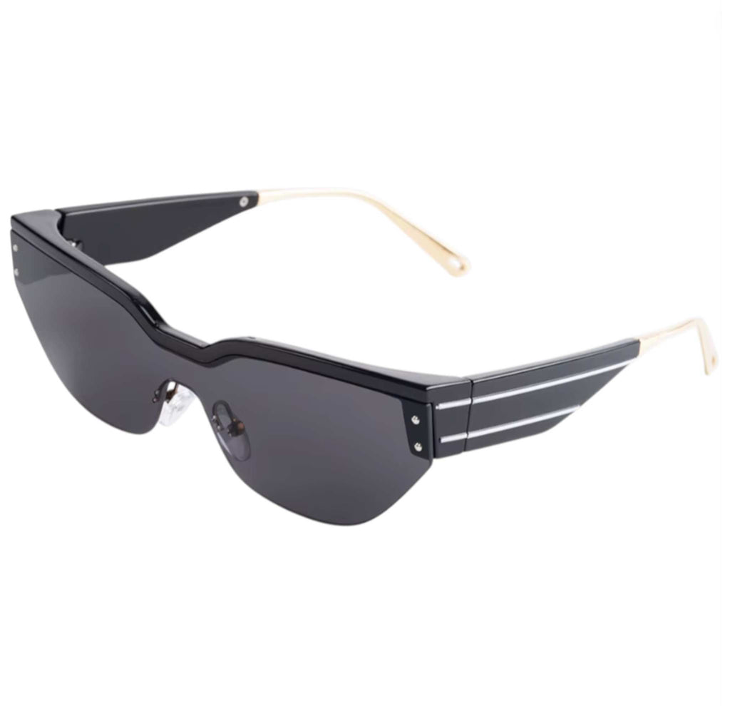 Ember | Futuristic Cat-Eye Metal & Acetate Sunglasses