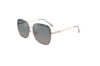 Bristol | Oversized Square Metal Sunglasses
