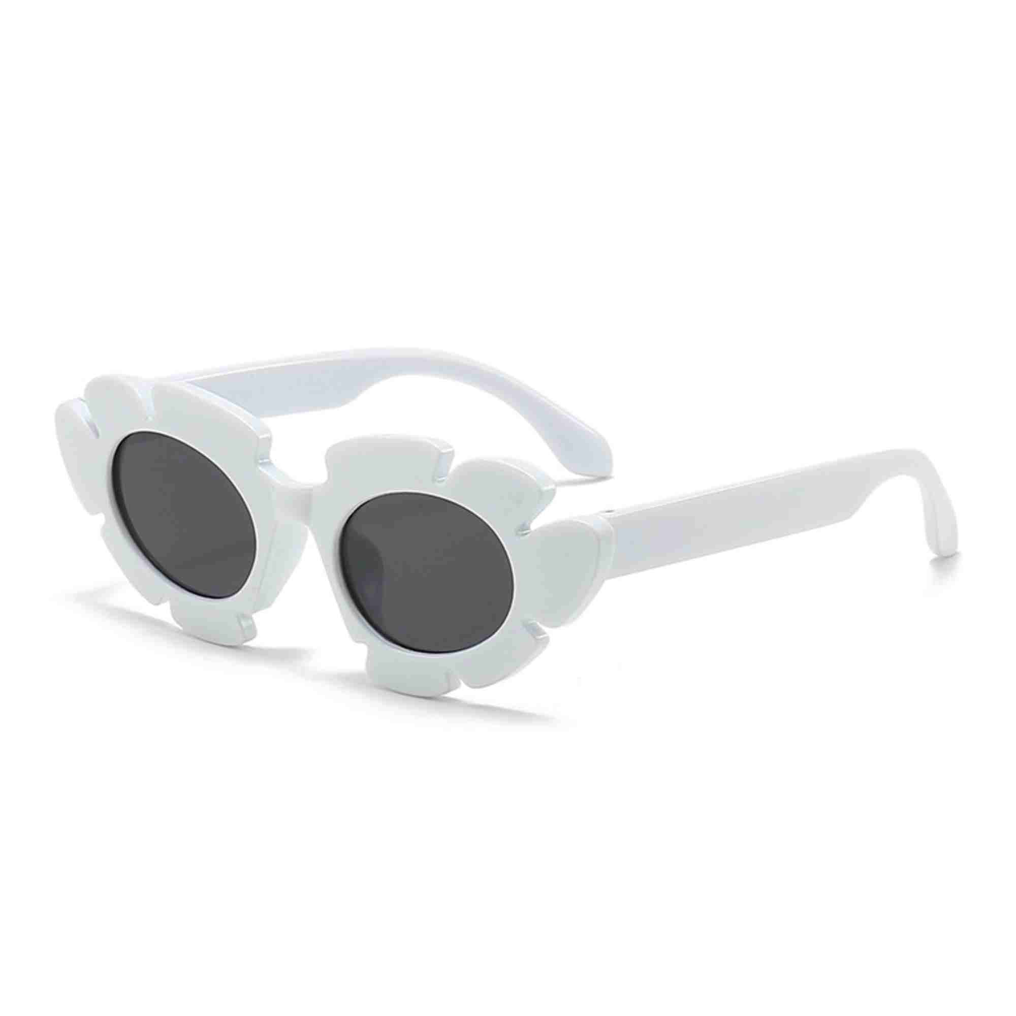 Aura | Fashion Oval Acetate Sunglasses