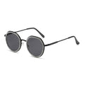 The Lyricist | Rhinestone Round Acetate Sunglasses