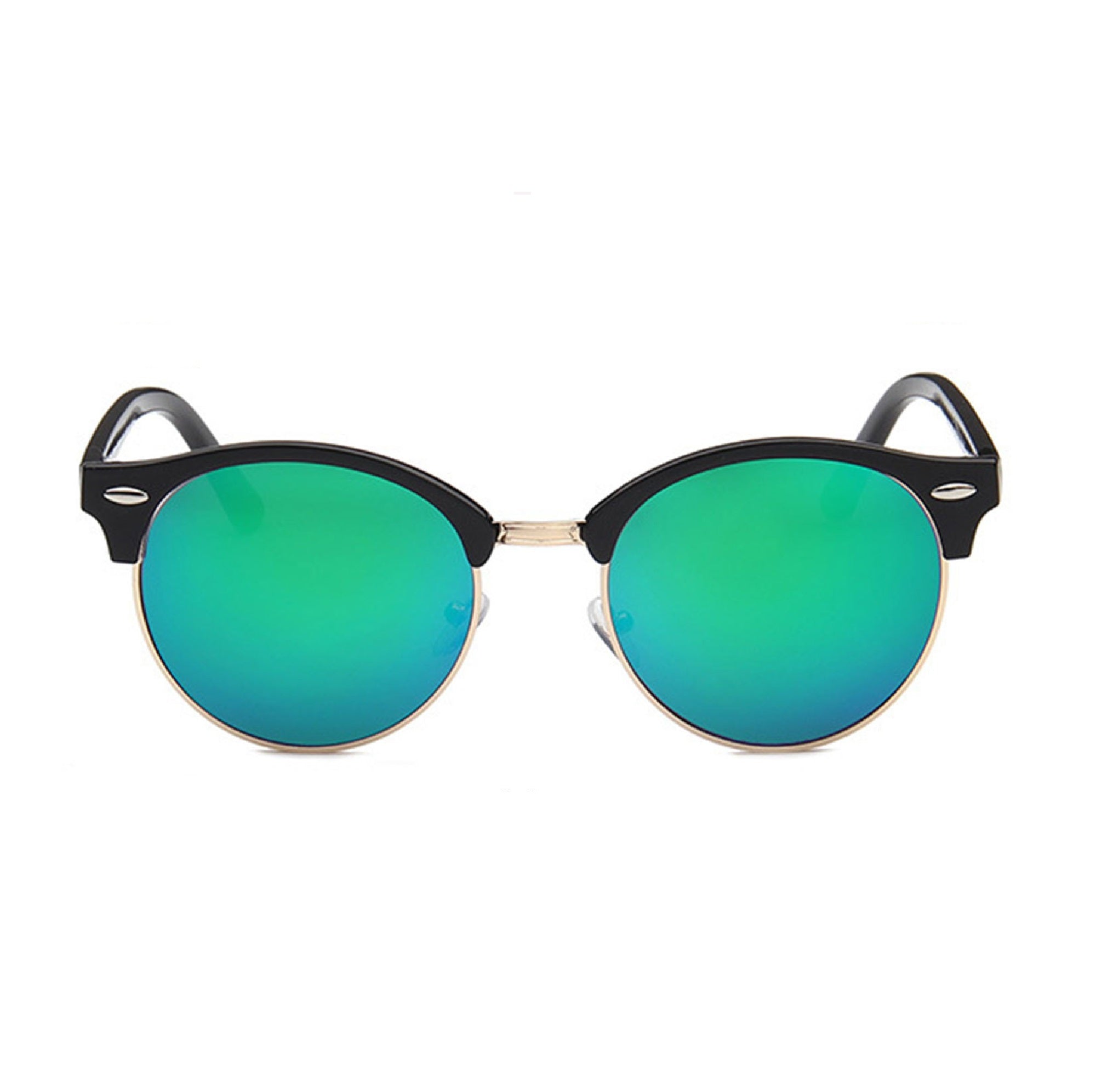 Santorini |Classic Clubmaster Metal Sunglasses