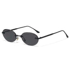 Jasper | Classic Oval Metal Sunglasses