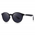 AUGEN Round Unisex Sunglasses - Black