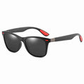 AUGEN Polarized Square Sunglasses - Black-1