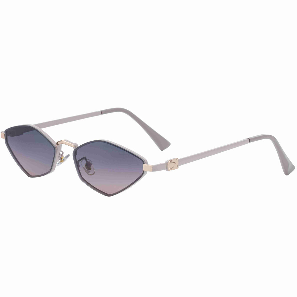 Onyx | Classic Cat-Eye Metal Sunglasses