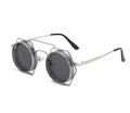Phaedra |Retro Vintage Round/Hexagonal PC Sunglasses