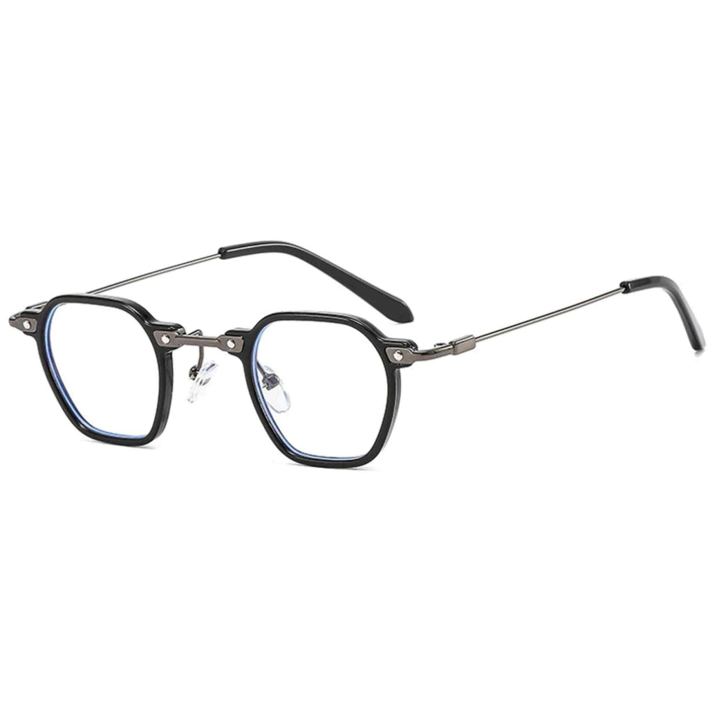 Mayfair | Retro Vintage Square Metal & Acetate Sunglasses