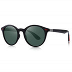 AUGEN Round Unisex Sunglasses - Green