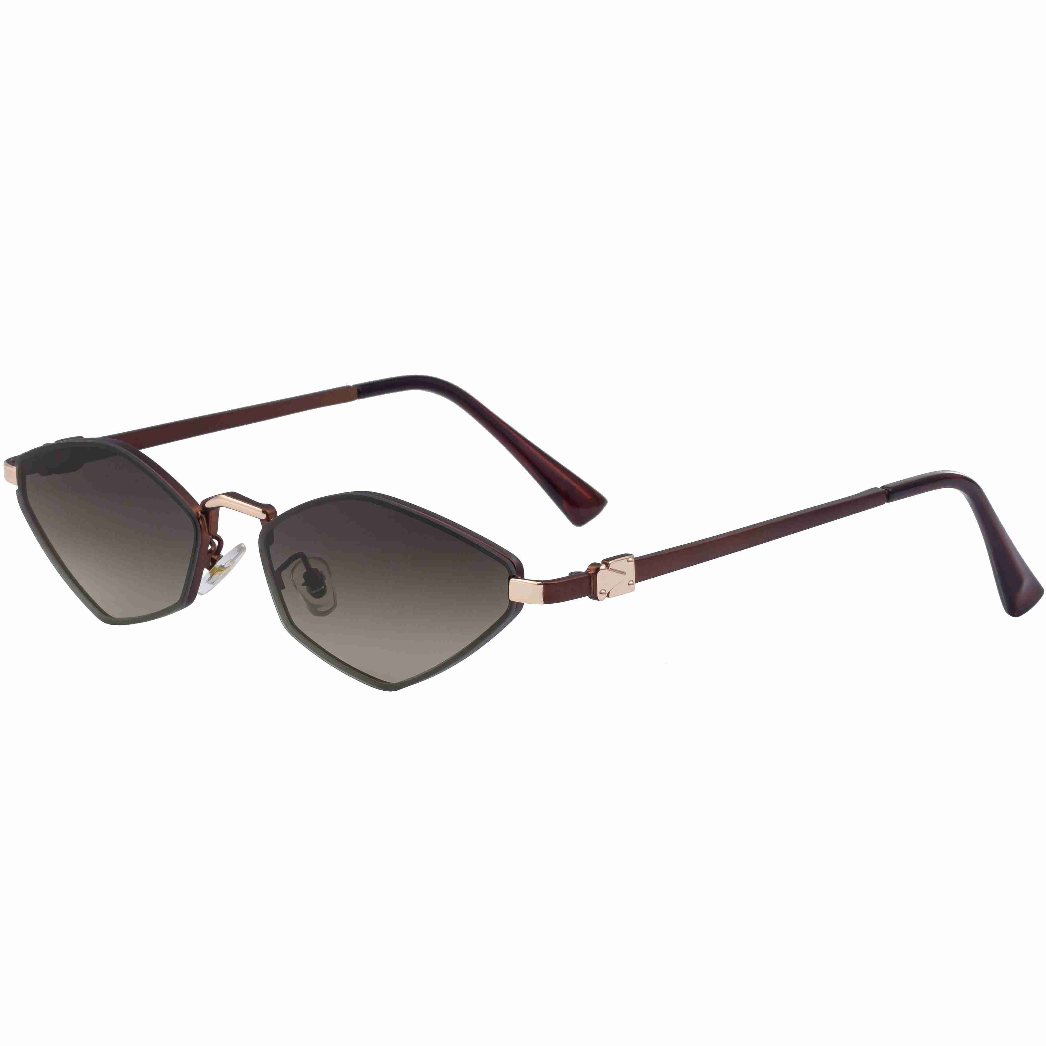 Onyx | Classic Cat-Eye Metal Sunglasses