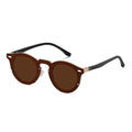 Halo | Adjustable Tint Round Metal Sunglasses