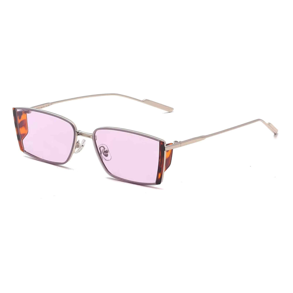 The Visionary | Classic Rectangle Metal Sunglasses