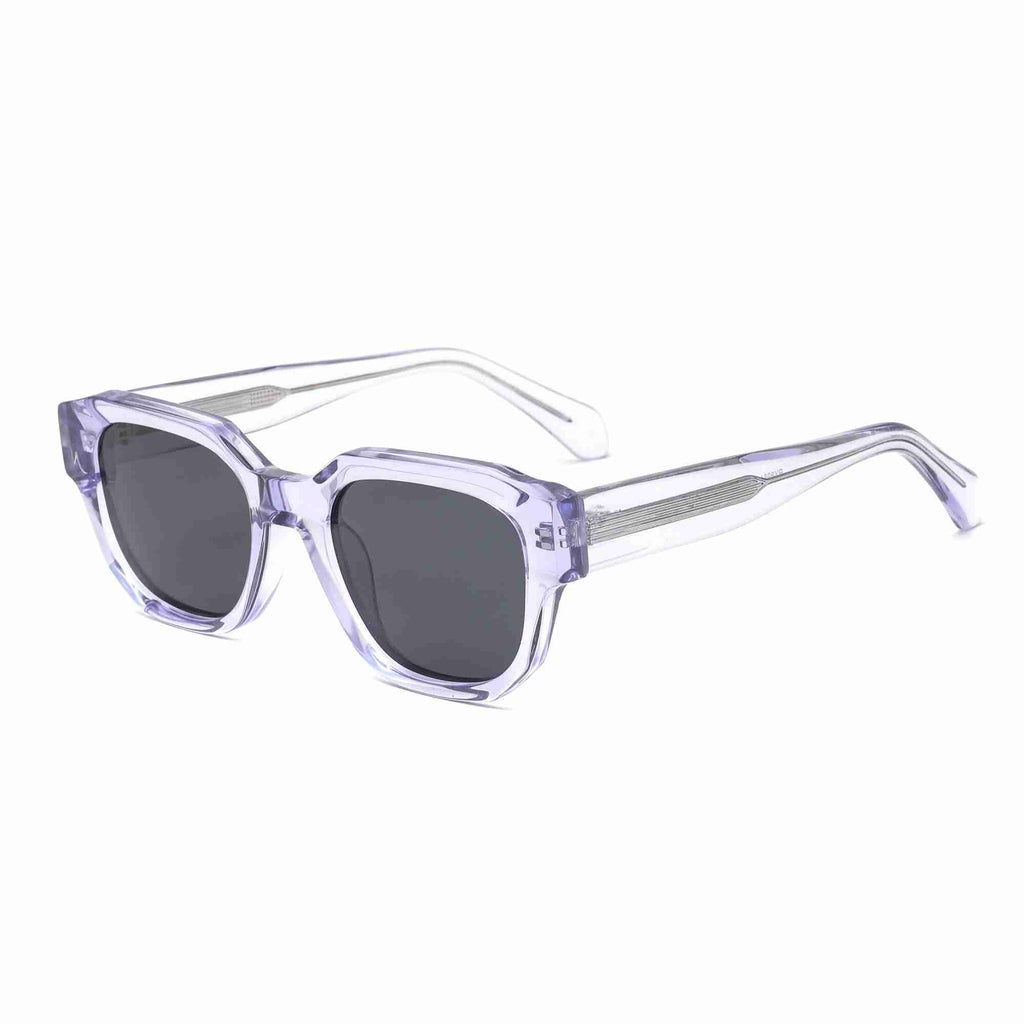 Bordeaux | Classic Square Acetate Sunglasses
