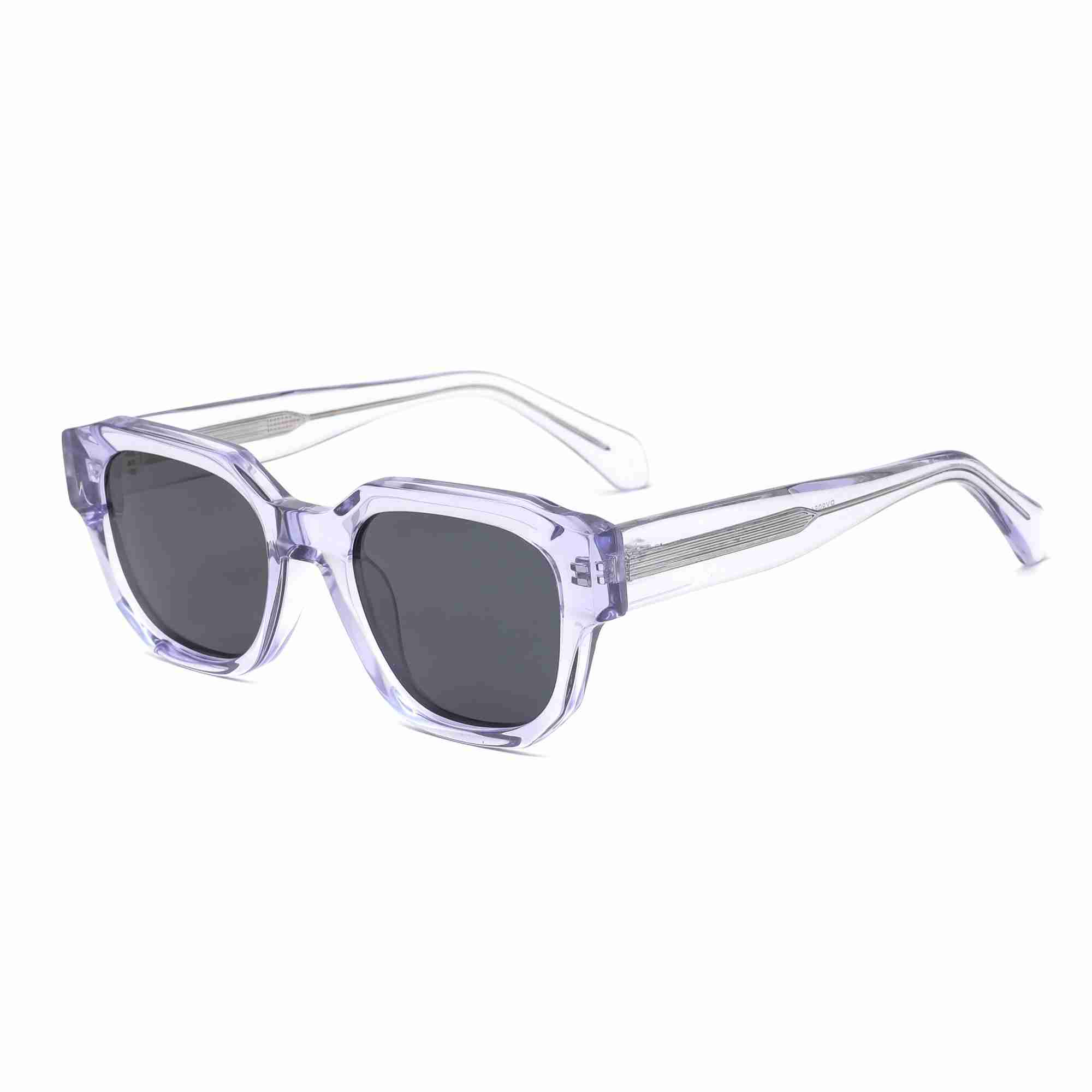 Bordeaux | Classic Square Acetate Sunglasses