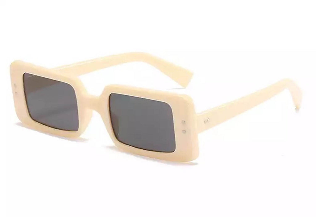 Garnet | Classic Rectangle Acetate Sunglasses