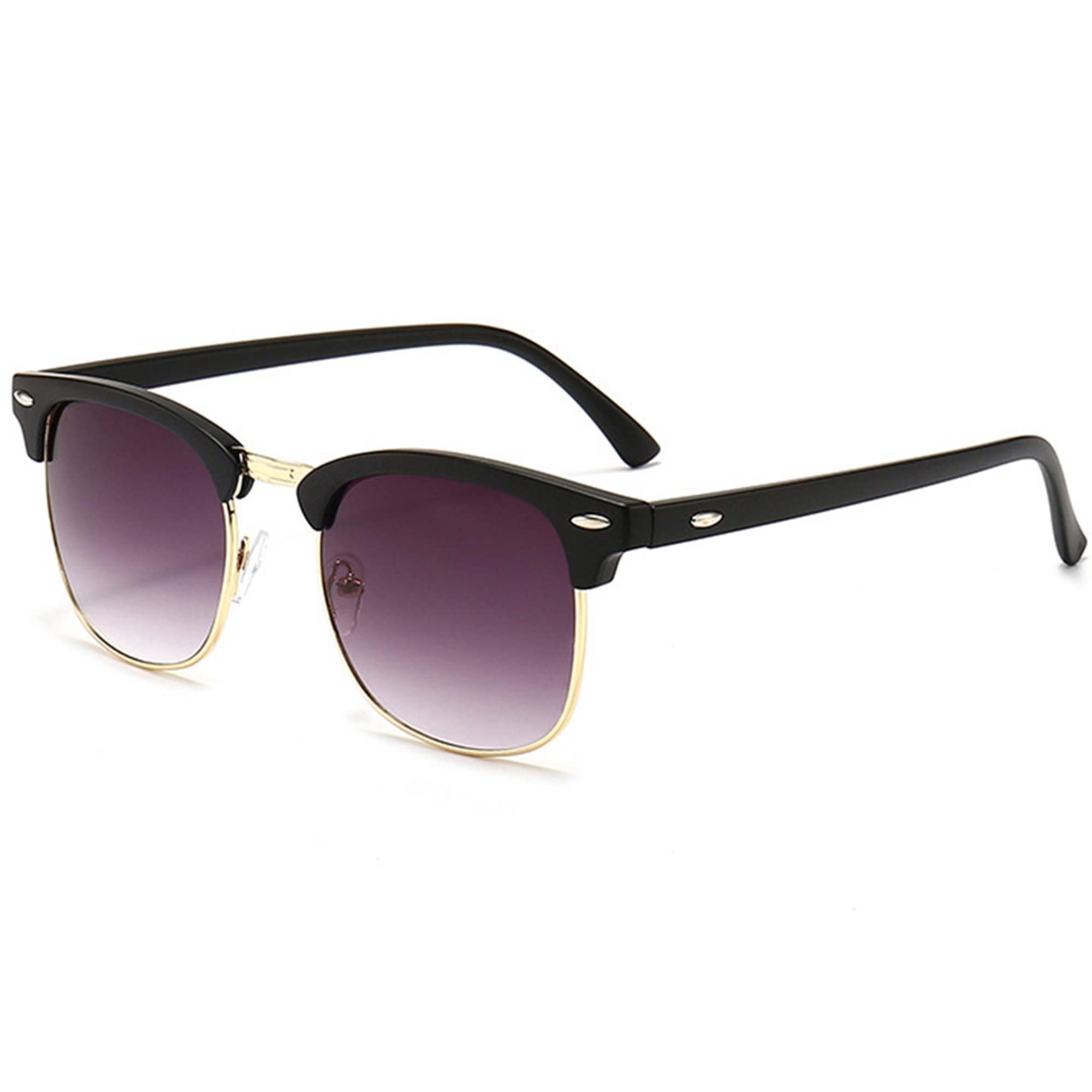 Cannes | Retro Vintage Clubmaster Acetate Sunglasses