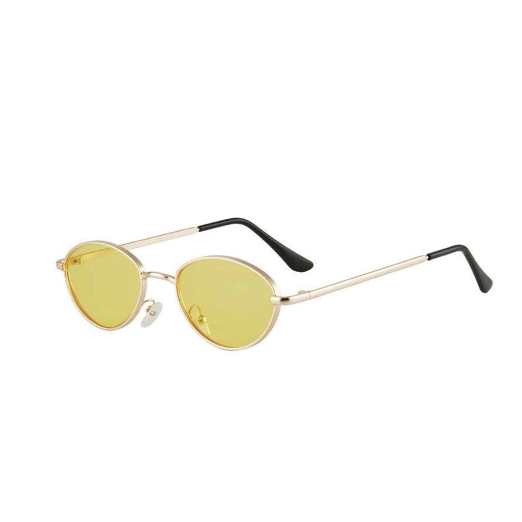 Sorrento | Classic Oval Metal Sunglasses