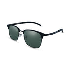 The Aviatrix | Classic Clubmaster Metal Sunglasses