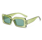 Flint | Fashion Rectangle Acetate Sunglasses