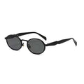 Continuum | Classic Oval Metal Sunglasses
