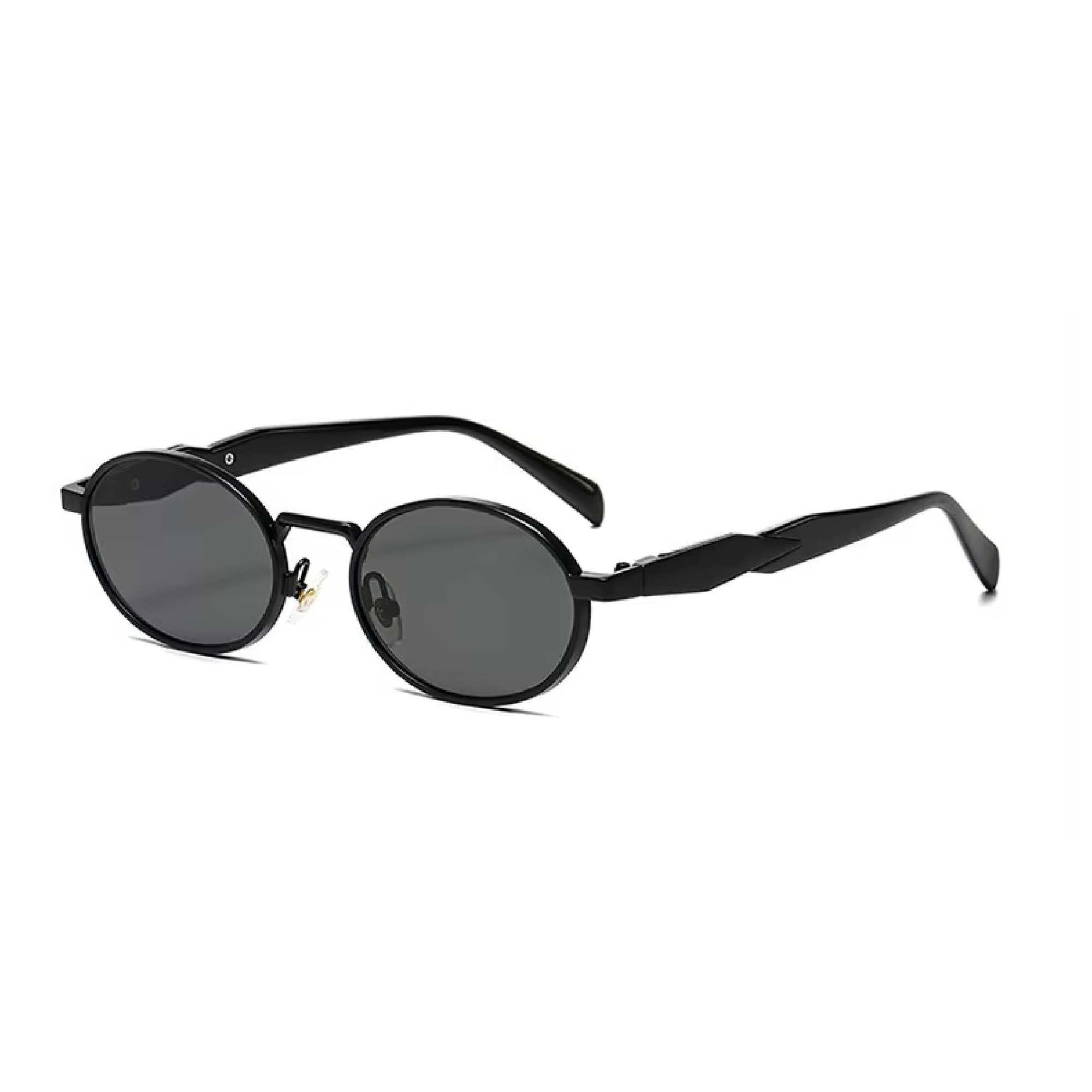 Continuum | Classic Oval Metal Sunglasses