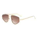 Dakota | Futuristic Navigator Metal Sunglasses
