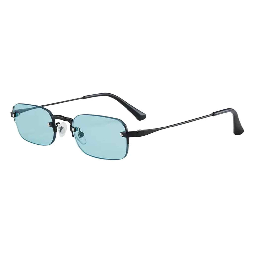 The Novelist | Classic Rectangle Metal Sunglasses