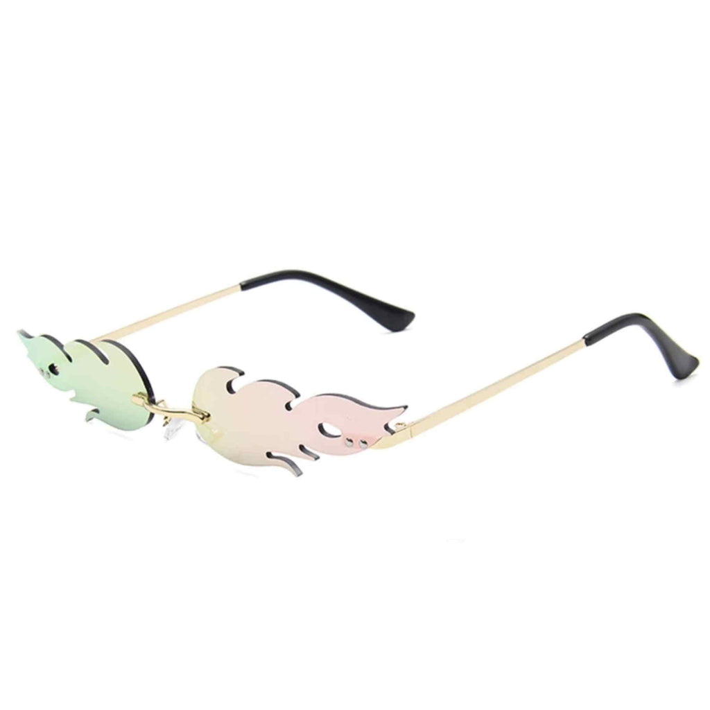 Fire | Funky Fire Metal Sunglasses