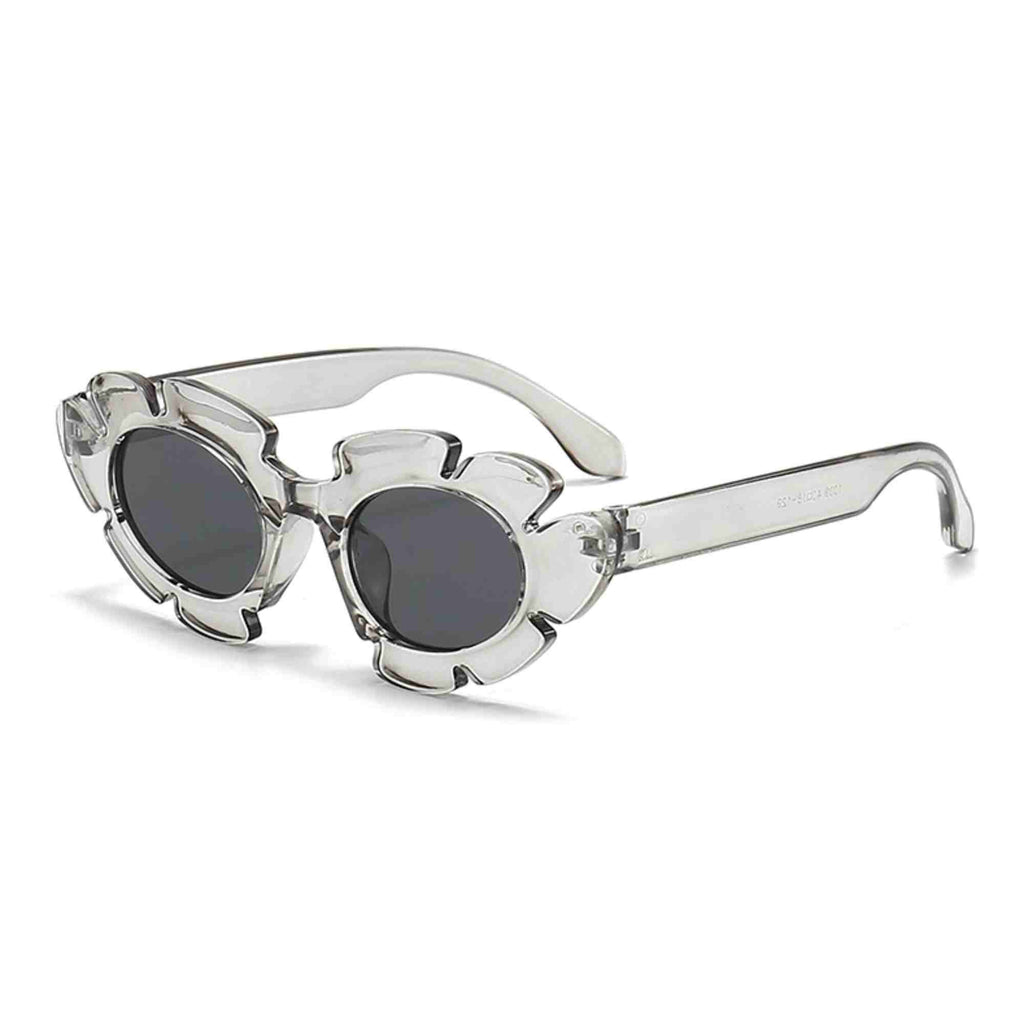 Aura | Fashion Oval Acetate Sunglasses