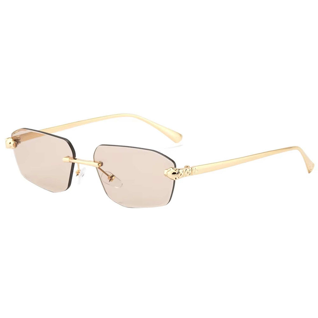 The Craftsman | Classic Rectangle Metal Sunglasses