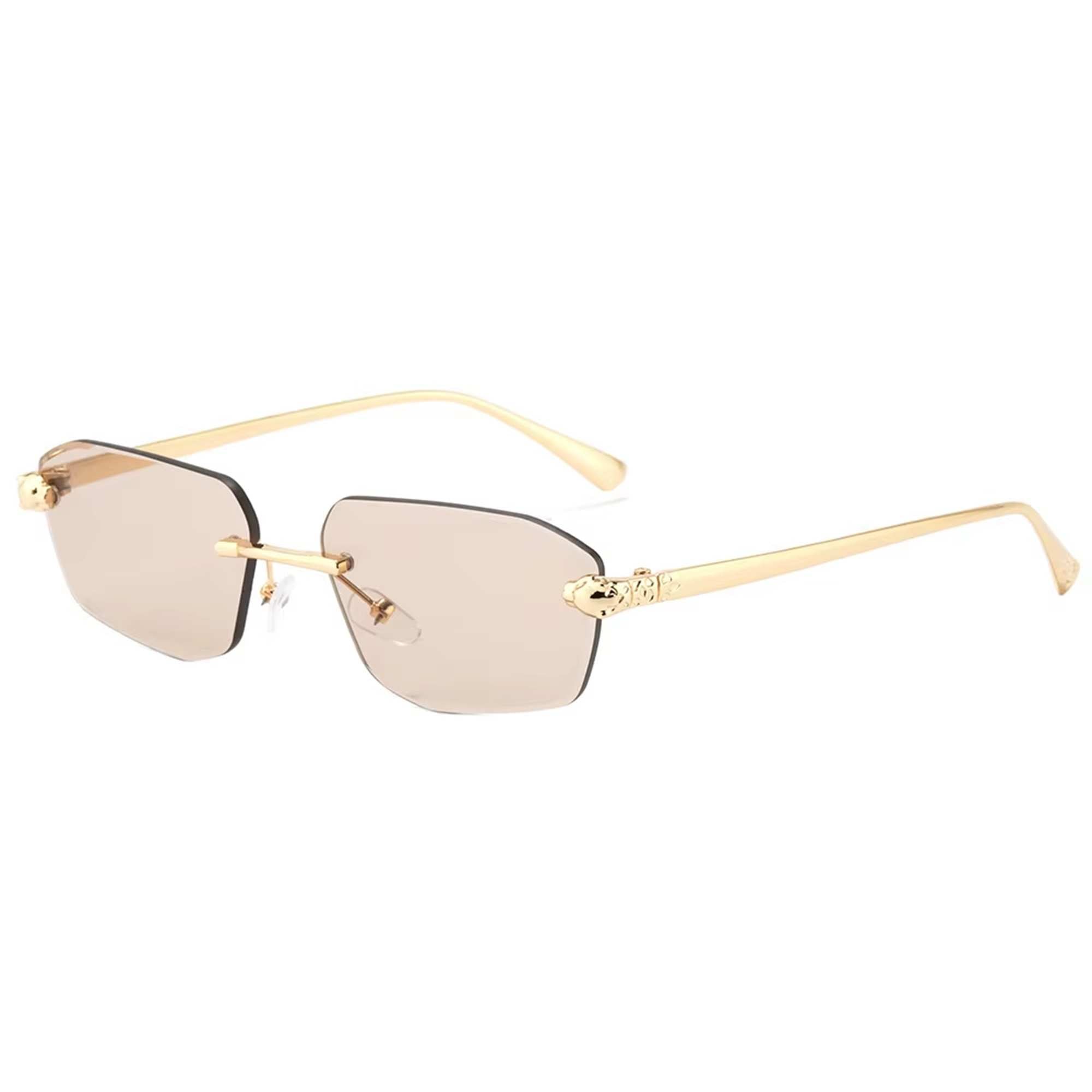 The Craftsman | Classic Rectangle Metal Sunglasses