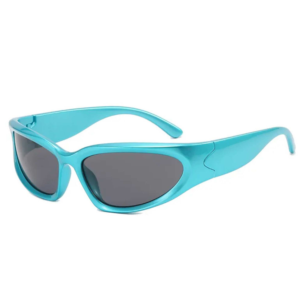 The Interceptor | Futuristic Wraparound Acetate Sunglasses
