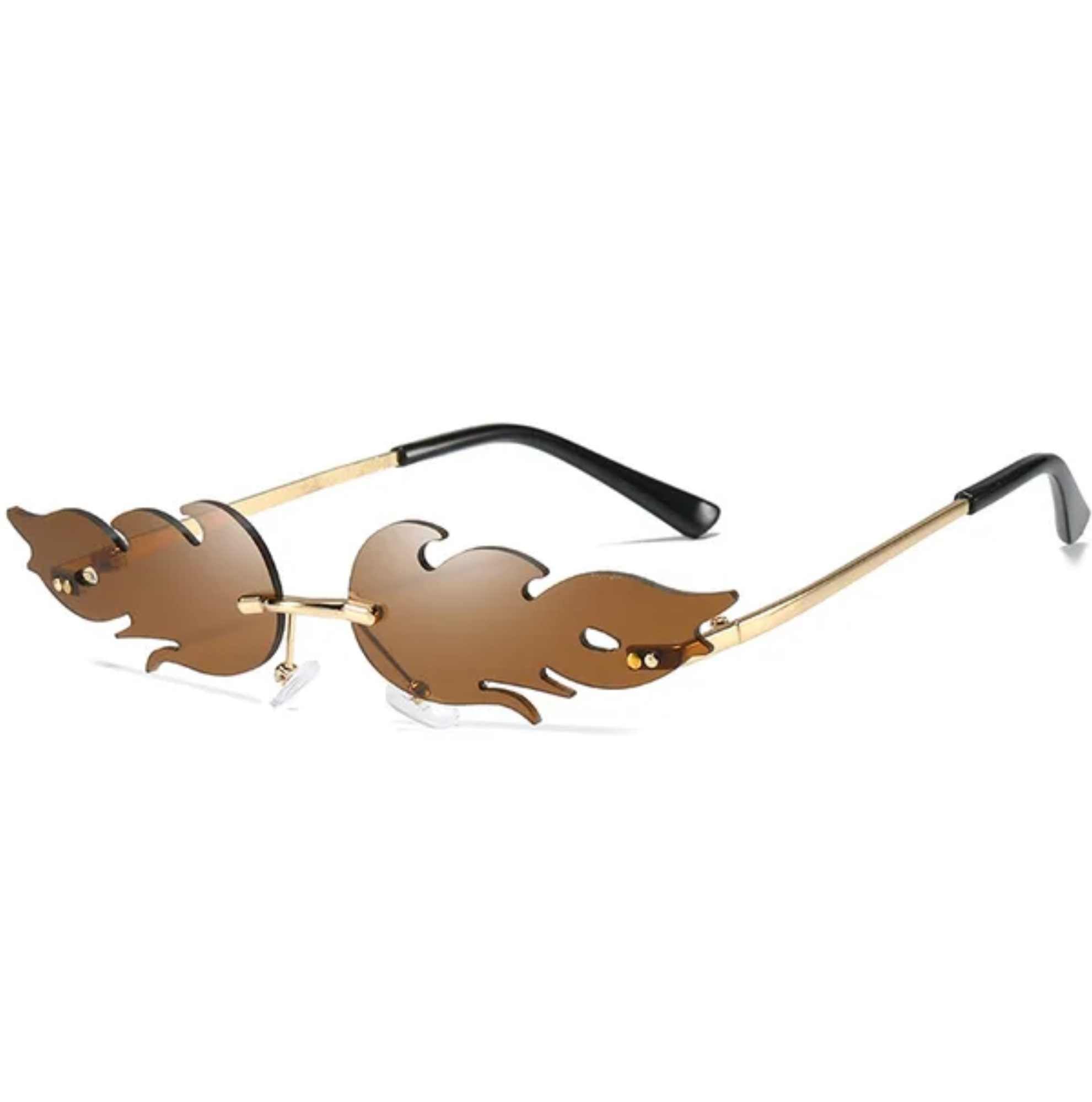 Fire | Funky Fire Metal Sunglasses