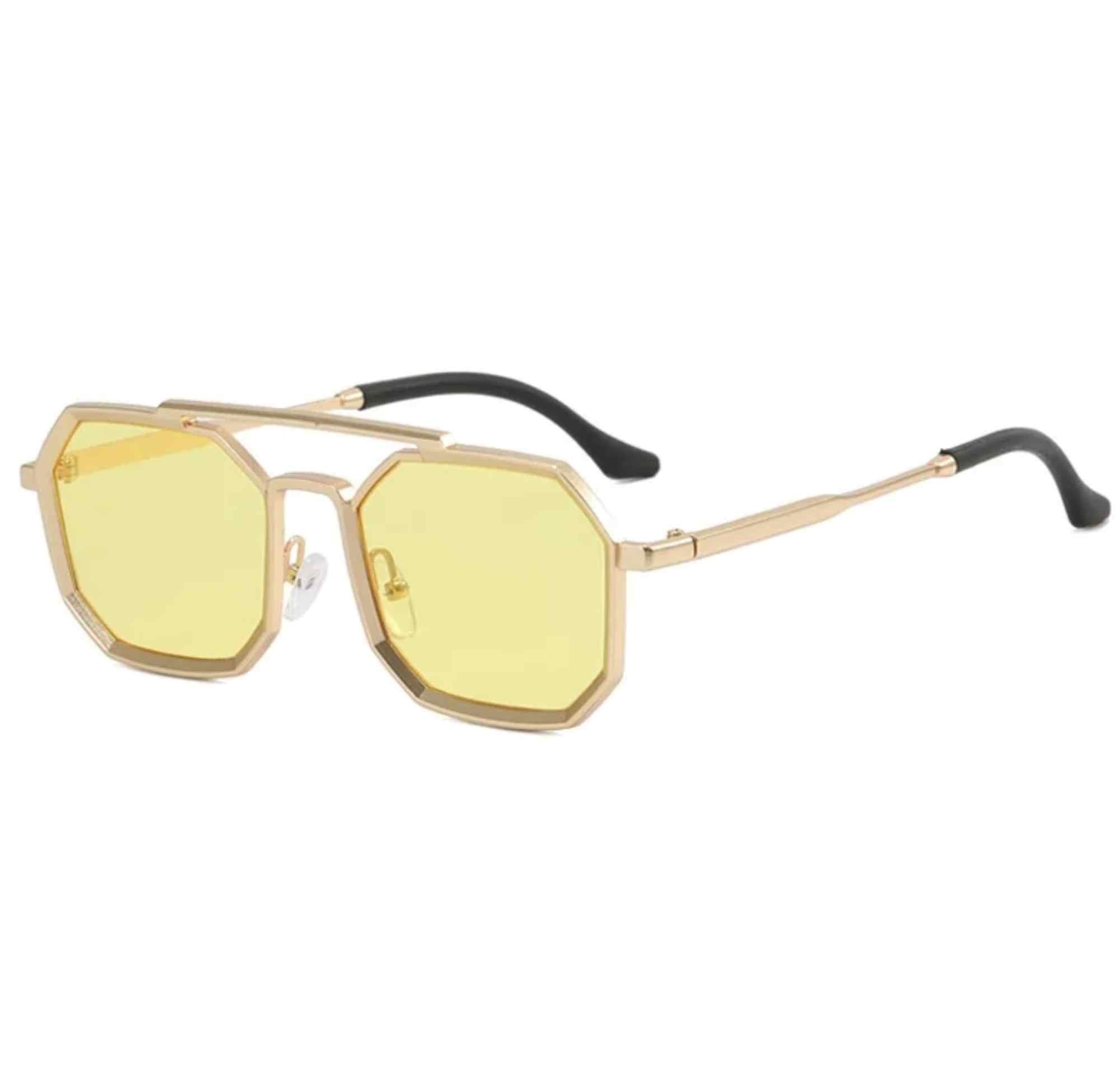 Bering | Retro Vintage Navigator Metal Sunglasses