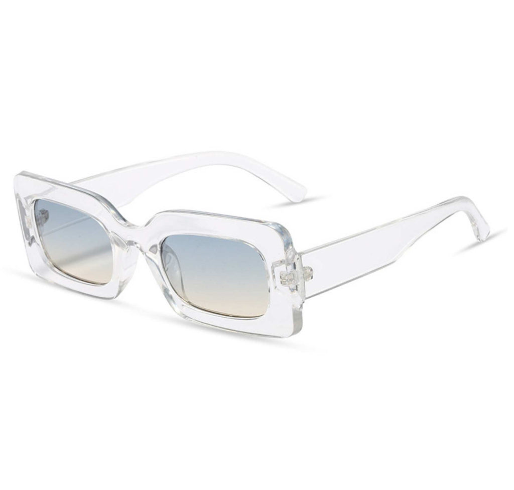 Flint | Fashion Rectangle Acetate Sunglasses