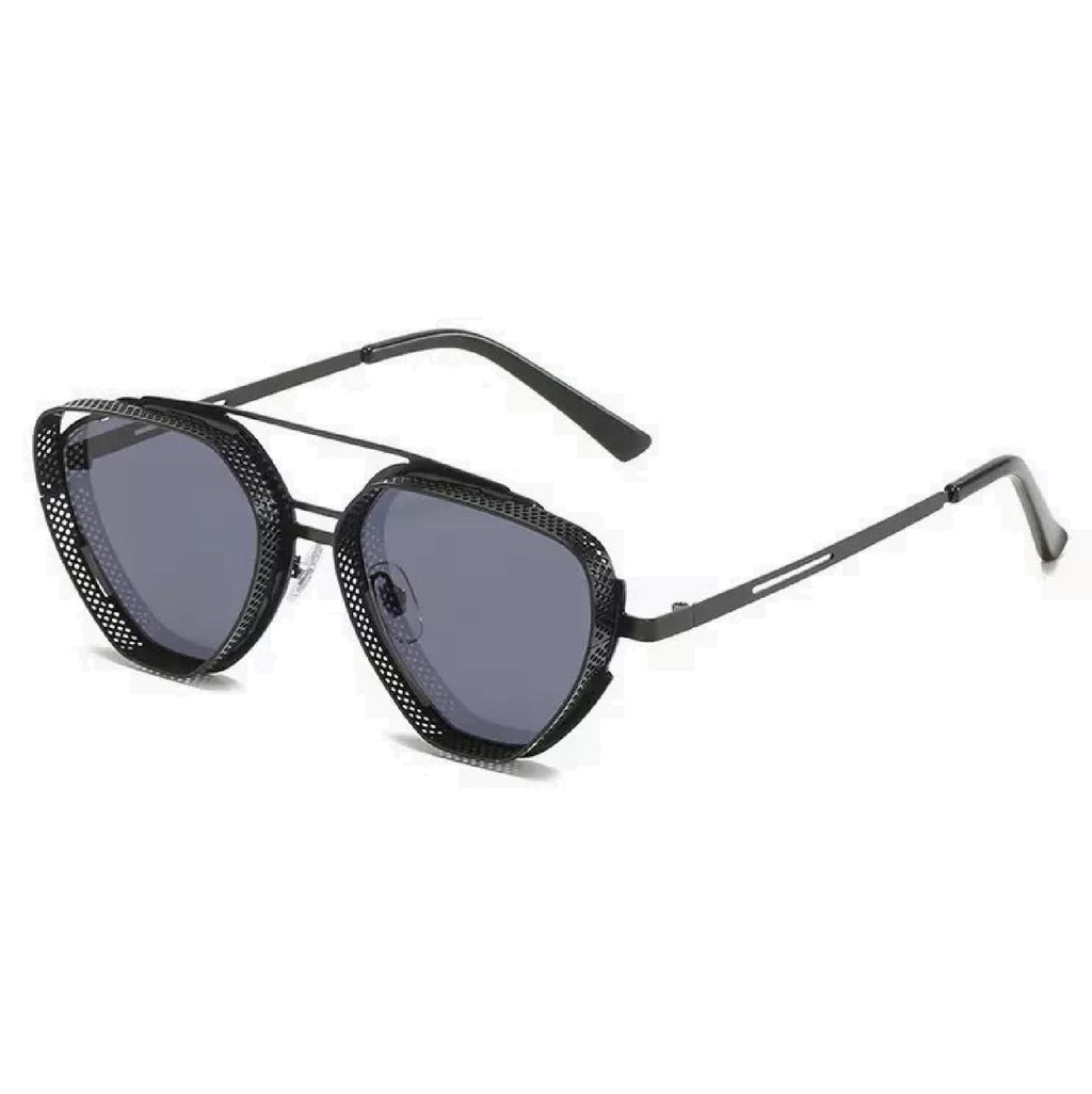 The Director | Retro Vintage Pilot Metal Sunglasses