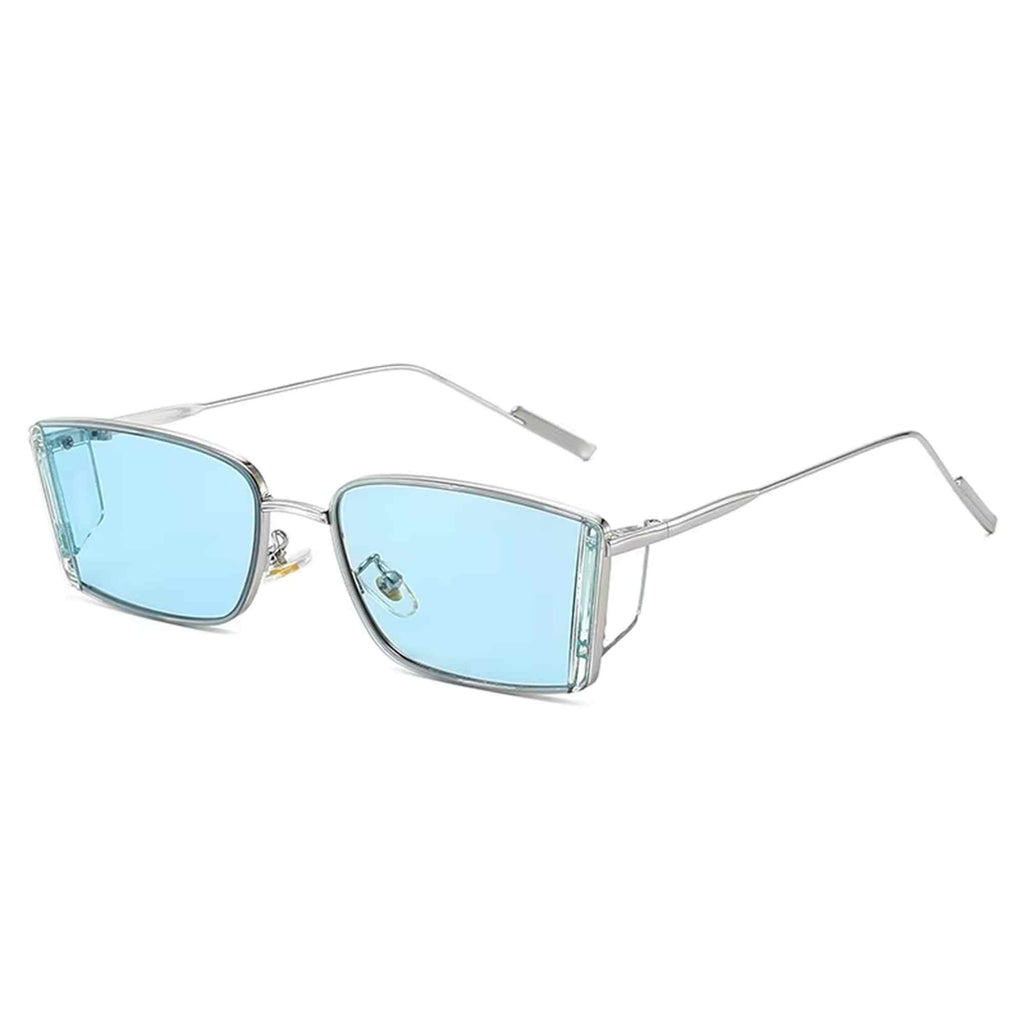 The Visionary | Classic Rectangle Metal Sunglasses